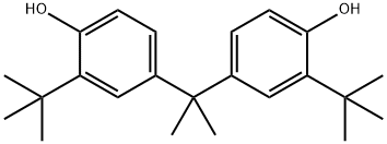 4,4'-ISOPROPYLIDENEBIS(2-T-BUTYLPHENOL) Structure