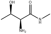 H-苏氨酸-NHME, 79009-37-3, 结构式