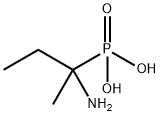 (1-アミノ-1-メチルプロピル)ホスホン酸水和物 化学構造式