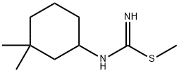 Carbamimidothioic acid, (3,3-dimethylcyclohexyl)-, methyl ester (9CI) Structure