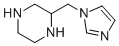 2-IMIDAZOL-1-YLMETHYL-PIPERAZINE 化学構造式