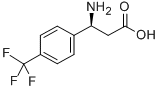 (S)-3-AMINO-3-(4-TRIFLUOROMETHYL-PHENYL)-PROPIONIC ACID Structure