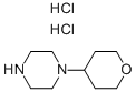 1-(テトラヒドロ-2H-ピラン-4-イル)ピペラジン二塩酸塩 化学構造式