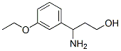 Benzenepropanol, gamma-amino-3-ethoxy- (9CI) Structure