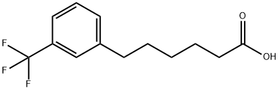 6-(3-TrifluoroMethylphenyl)hexanoic acid Structure