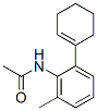 Acetamide, N-[2-(1-cyclohexen-1-yl)-6-methylphenyl]- (9CI) Struktur