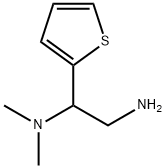 N〜1〜,N〜1〜-DIMETHYL-1-(2-THIENYL)-1,2-ETHANEDIAMINE 化学構造式