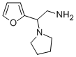 2-FURAN-2-YL-2-PYRROLIDIN-1-YL-ETHYLAMINE Structure