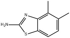 2-氨基-4,5-二甲基苯并噻唑,79050-49-0,结构式
