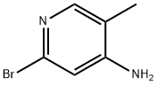 2-bromo-5-methylpyridin-4-amine Structure