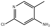 2-chloro-5-methylpyridin-4-amine Structure