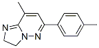 Imidazo[1,2-b]pyridazine, 2,3-dihydro-8-methyl-6-(4-methylphenyl)- (9CI) Struktur