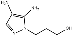 1H-Pyrazole-1-propanol,  4,5-diamino-,790652-93-6,结构式