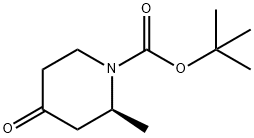 1-Piperidinecarboxylicacid,2-methyl-4-oxo-,1,1-dimethylethylester,(2S)-(9CI) Struktur