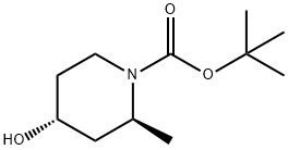(2S,4R)-4-羟基-2-甲基哌啶-1-甲酸叔丁酯,790667-91-3,结构式