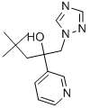 3-PYRIDINEMETHANOL, ALPHA-(2,2-DIMETHYLPROPYL)-ALPHA-(1H-1,2,4-TRIAZOL-1-YLMETHYL)-,790691-19-9,结构式