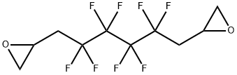 1,4-二(2',3'-环氧丙基)全氟丁烷 结构式