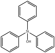 Triphenylsilanol Struktur