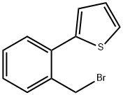 2-[2-溴甲基苯基]噻吩,791078-04-1,结构式