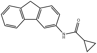 Cyclopropanecarboxamide, N-9H-fluoren-3-yl- (9CI) Struktur