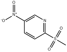 2-(Methylsulfonyl)-5-nitropyridine Struktur