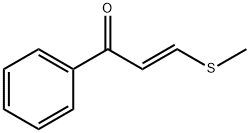 (E)-4-(Methylthio)chalcone Structure