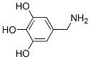 1,2,3-Benzenetriol, 5-(aminomethyl)- 结构式