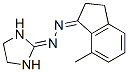 2-Imidazolidinone,(2,3-dihydro-7-methyl-1H-inden-1-ylidene)hydrazone(9CI) Struktur