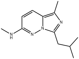 Imidazo[1,5-b]pyridazin-2-amine, N,5-dimethyl-7-(2-methylpropyl)- (9CI)|