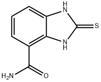 1H-Benzimidazole-4-carboxamide,2,3-dihydro-2-thioxo- Struktur