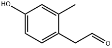 Benzeneacetaldehyde, 4-hydroxy-2-methyl- (9CI) 结构式