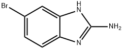 5-BROMO-1H-BENZIMIDAZOLE-2-AMINE Struktur