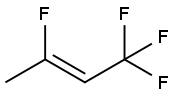 Z-2,4,4,4-TETRAFLUORO-2-BUTENE Struktur