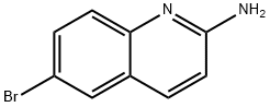 6-溴-2-氨基喹啉 结构式