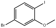4-bromo-1-iodo-2-methoxybenzene Struktur