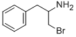Benzeneethanamine, a-(bromomethyl)- Struktur