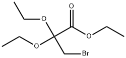 3-BroMo-2,2-diethoxy-propanoic Acid Ethyl Ester Structure