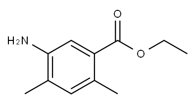 Benzoic acid, 5-amino-2,4-dimethyl-, ethyl ester (9CI) Structure
