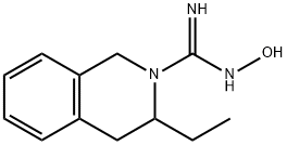 2(1H)-Isoquinolinecarboximidamide,3-ethyl-3,4-dihydro-N-hydroxy- Struktur