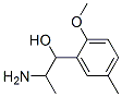 Benzenemethanol, alpha-(1-aminoethyl)-2-methoxy-5-methyl- (9CI) Structure