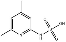 Sulfamic acid, (4,6-dimethyl-2-pyridinyl)- (9CI) 结构式