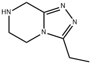 3-乙基-5,6,7,8-四氢-1,2,4-三唑并[4,3-A]吡嗪, 791777-96-3, 结构式