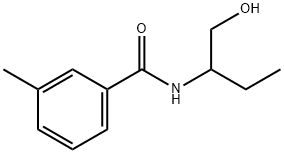 Benzamide, N-[1-(hydroxymethyl)propyl]-3-methyl- (9CI) 化学構造式