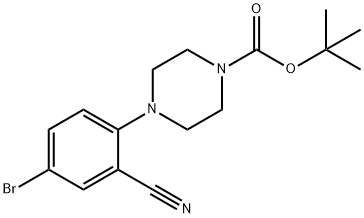 1-BOC-4-(4-BROMO-2-CYANOPHENYL)PIPERAZINE|1-BOC-4-(4-溴-2-氰基苯基)哌嗪