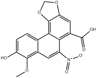 7‐ヒドロキシアリストロク酸I 化学構造式