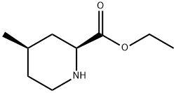（2S，4R）-4-甲基哌啶乙酯 结构式