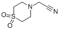 1-(4-SULFONO MORPHOLINE)ACETONITRILE Structure