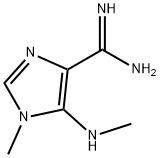1H-Imidazole-4-carboximidamide,1-methyl-5-(methylamino)- Structure