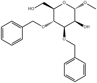 METHYL 3,4-DI-O-BENZYL-A-D-MANNOPYRANOSIDE Structure