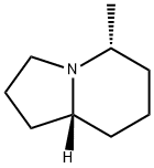 Indolizine, octahydro-5-methyl-, (5R,8aR)- (9CI) Struktur